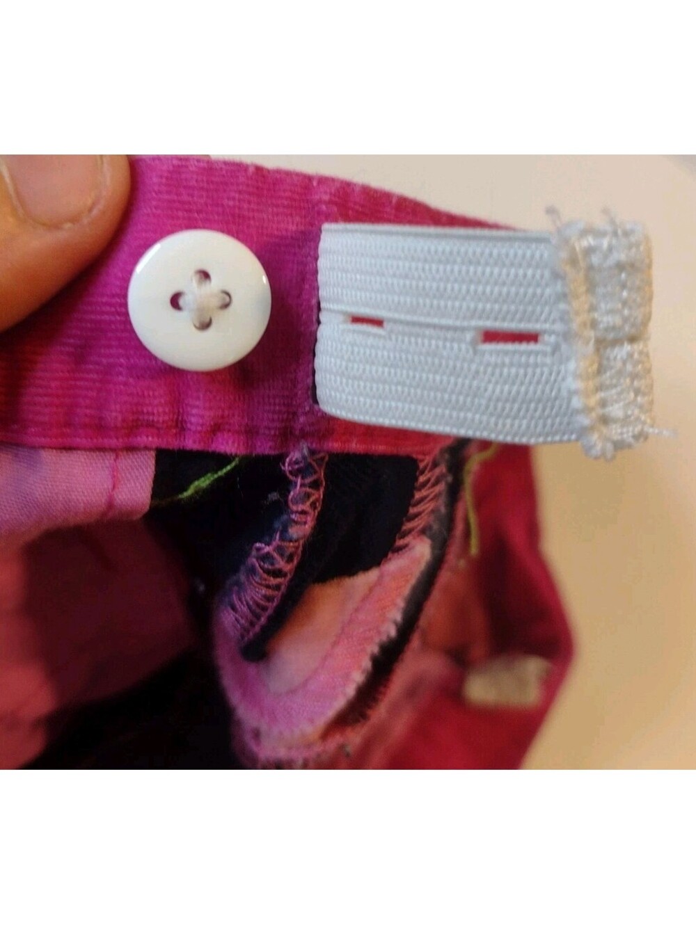 Lilly Pulitzer Velveteen Micro Mini Skirt Y2K Preppy Argyle Plaid Pink XS - Picture 6 of 8